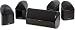 Mirage Nanosat® Prestige 5 Home Theater Speaker System 4 Nanosat Prestige satellites and 1 Nano CC center speaker