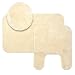 Essence 3-pc. Bath Rug Set - Ivory