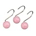 Orbit Shower Curtain Hooks- Pink