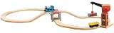 Thomas And Friends Wooden Railway - Crane And Cargo Figure 8 Set