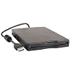 1.44MB USB External Floppy Disk Drive (Black)