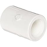 Spears 435-007 PVC Pipe Fitting, Adapter, Schedule 40, White, 3/4" Socket x NPT Female