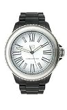 Tommy Hilfiger Black Bracelet Large White Dial Women's Watch #1780951