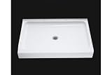 Sterling 72121100-47 Ensemble Shower Receptor Only Alcove 48 x 34, Almond