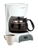 Coffee Maker, 4 Cup White