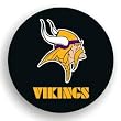 Minnesota Vikings Black Tire Cover - Football Sports Merchandise