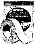 Foam Pipe Insulation, 2 x 30'