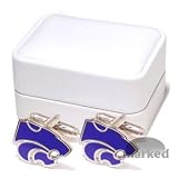 Kansas State Wildcats NCAA Logo d Executive Cufflinks w/ Jewelry Box by Cuff Links