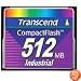 Transcend TS512MCF100I 512MB Industrial Compact Flash Card