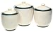 Pfaltzgraff Ocean Breeze 3-Piece Stoneware Sealed Canister Set