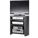 Black Oak Veneer TV Stand for screens up to 37 inch