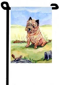 Cairn Terrier - Garden Flags