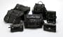 Genuine Buffalo Leather 7-Piece Motorcycle Saddlebag Luggage Set