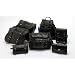 Genuine Buffalo Leather 7-Piece Motorcycle Saddlebag Luggage Set