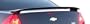 Painted Rear Spoiler for 2006 - 2007 Chevrolet Impala SS Red Jewel Metallic Paint Code 80U/WA301N 06 07 Factory Style Wing