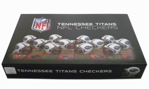 Tennessee Titans Official NFL Checker Set by Rico Industries 121158