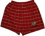Chicago Blackhawks Men's Cover 3 Plaid Boxer Shorts