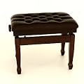Cadenza Adjustable Piano keyboard Stool - Polished Walnut - FS501Wal