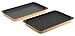 Kitchen & Housewares : Chef's Design 20-Inch Grill/Griddle Set, Global Gold