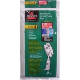 BISSELL STYLE 4 FILTRATION ORIG BAGS (2)PK