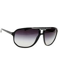 Dolce & Gabbana Mens 4085 Black Frame Grey Gradient Lens Plastic Sunglasses by Dolce & Gabbana
