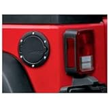 Jeep 82210609AC Wrangler 2007-2016 4 Door Black Fuel Filler Door