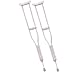Search : Drive Medical Aluminum Crutch with Comfortable Underarm Pad and Handgrip, Gray, Tall Adult