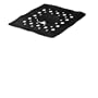 Rubbermaid 2993ARBLA Antimicrobial Small Sink Mat, Black