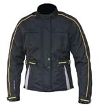  : Motorradjacke, Textiljacke f&uuml;r Damen schwarz