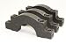 PRW Billet steel main bearing caps- ford 351W, straight
