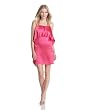 Halston Heritage Womens Ruffle Short Dress