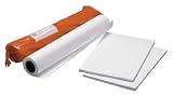 312Wwih85tL. SL160  CLEARPRINT® Jet/Print Inkjet Plotter Paper 9040IJ  24 lb. Color Bond 24x36 100 sheet pk