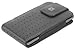 Iphone 5 With Skin Vertical Style Slide In With Flap Case Made In Genuine Leather With Magnetic Closure And Removable Swivel Clip Black