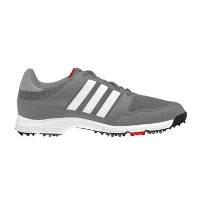 adidas Men's Tech Resonse 4.0 Golf Shoe,Iron/White/Black,12 M US