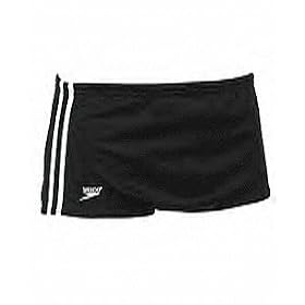 Speedo Nylon Striped Square Leg Training Suit
