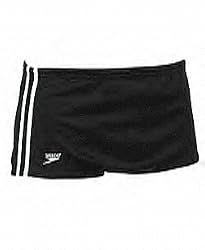 Speedo Nylon Striped Square Leg Training Suit