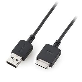 Sony WMC-NW20MU USB Cable for NWZ-A800 and NWZ-A600 Series Walkman Video MP3 Player (Black)