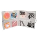 Craft Holder 8-Pocket Scrapbook Organizer - Frost