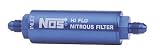 NOS 15550NOS Blue Anodized Billet Aluminum High Pressure In-line Nitrous Filter