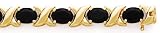 14k Gold & Black Onyx Bracelet
