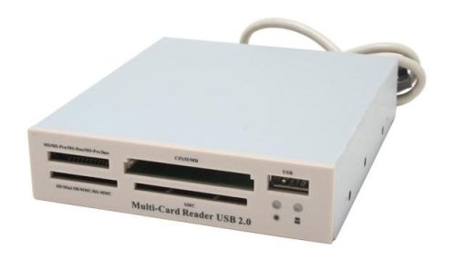 Sabrent CRW-UINW 52 in 1 Hi-Speed USB 2.0 Internal Memory Card Reader & Writer (Beige/White)