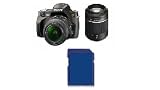 Sony Alpha DSLR-A230Y KIT WITH 18-55MM AND DT 55-200MM LENSES + 8GB SD MEMORY CARD