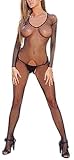 Dreamgirl Women's Fishnet Bodystocking