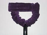 Axe Hugger in Scrunchy Velvet for Standard Stand with Hugger Strap in Purple
