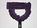 Axe Hugger in Scrunchy Velvet for Standard Stand with Hugger Strap in Purple�