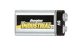 Energizer Industrial Alkaline 9 Volt Batteries, Quantity 12