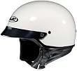 HJC CS-2N WHITE MOTORCYCLE Open-Face-Helmet