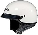 HJC CS-2N WHITE MOTORCYCLE Open-Face-Helmet