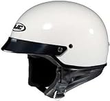 HJC CS-2N WHITE MOTORCYCLE Open-Face-Helmet