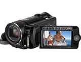 Canon HF10 HD-Camcorder (Flash/SD Hybrid, 16 GB,12-fach opt. Zoom, Bildstabilisator)